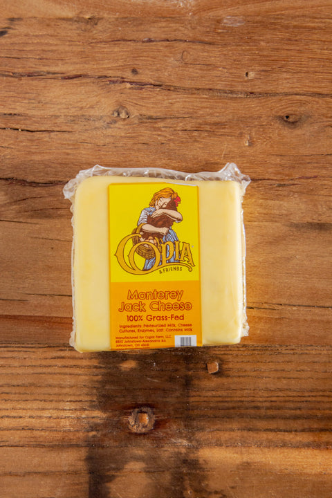 Cheese - Monterey Jack - 100% Grass Fed - Copia & Friends