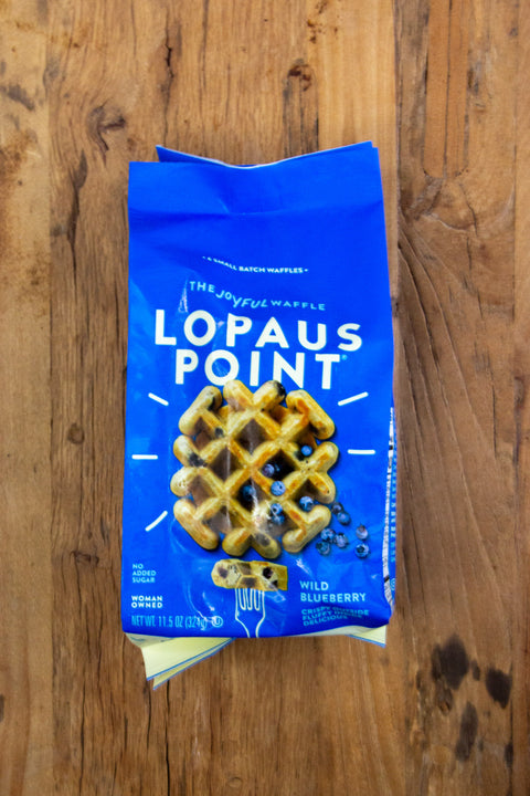 Lopaus Point Waffles - Wild Blueberry