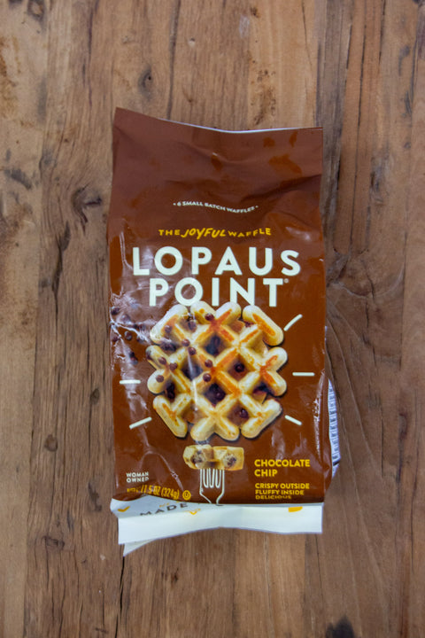 Lopaus Point Waffles - Chocolate Chip