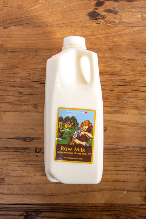 Raw Milk 1/2 Gallon - Boarding Fee